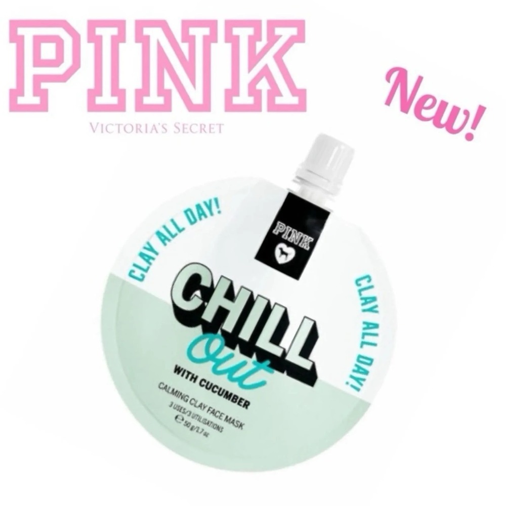 Victorias Secret PINK CLAY MASK Acne Facial Skin Care Christmas Stocking Stuffer
